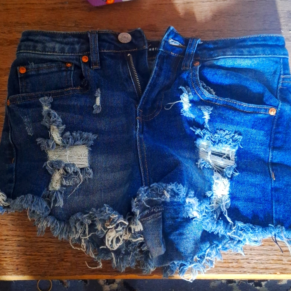 almost famous cut off jeans size 3